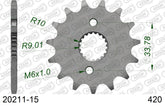 Pignone AFAM 20211-15 passo 420 HONDA CRF 150 F 2007  -2019